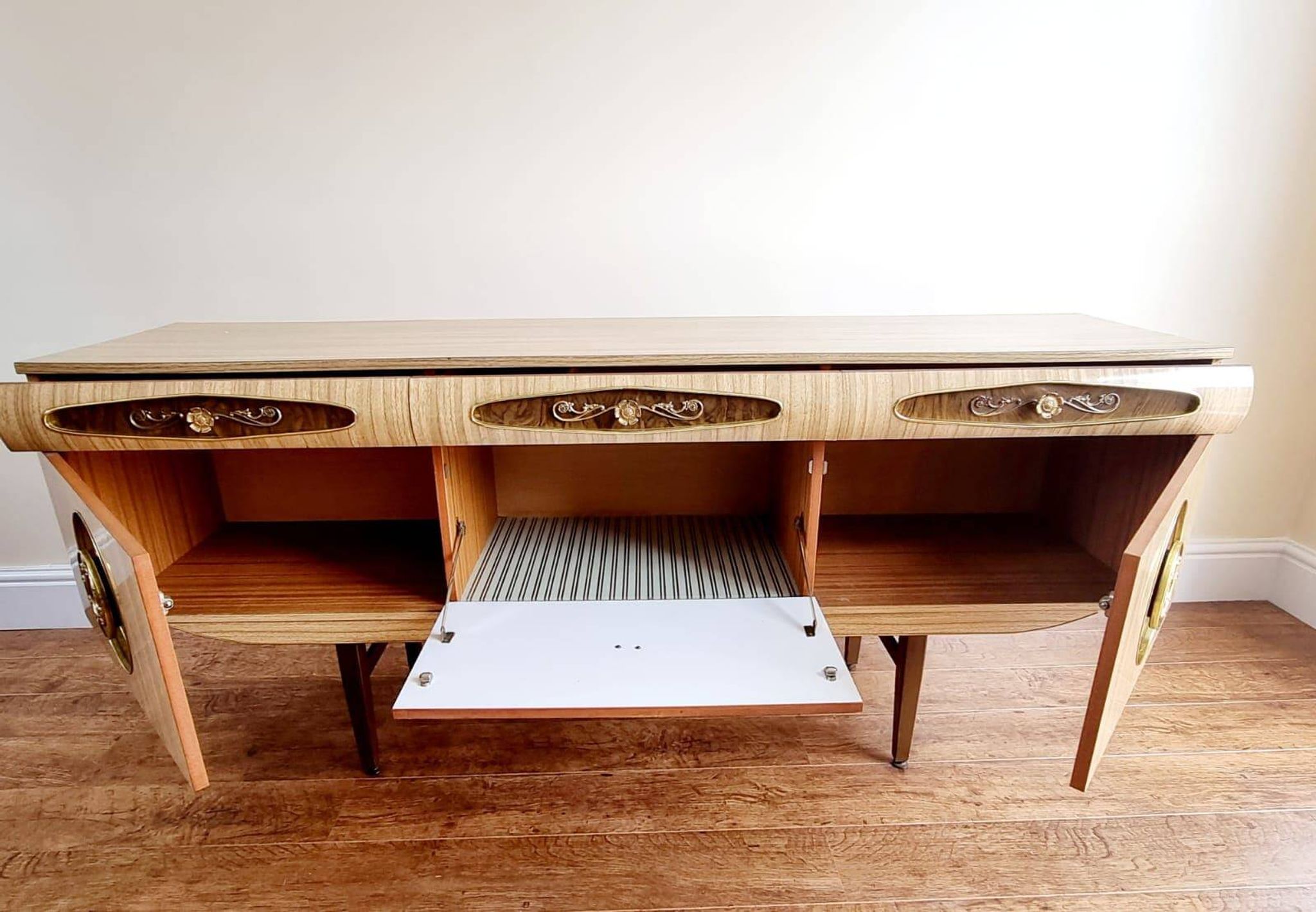 Formica veneered sideboard