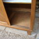 Sliding cabinet veneered vintage oak 50/60
