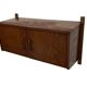 Vintage wall cabinet compact wall system 1960s teak veneer