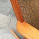 Mid-century model 100 rocking chair in Danish teak by Søren Georg Jensen for Kubus Møbler, 1960s.