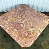 Brocatelle du Jura marble coffee table