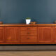 Retro Teak 1960s Nathan Squares Long Mid Century Sideboard