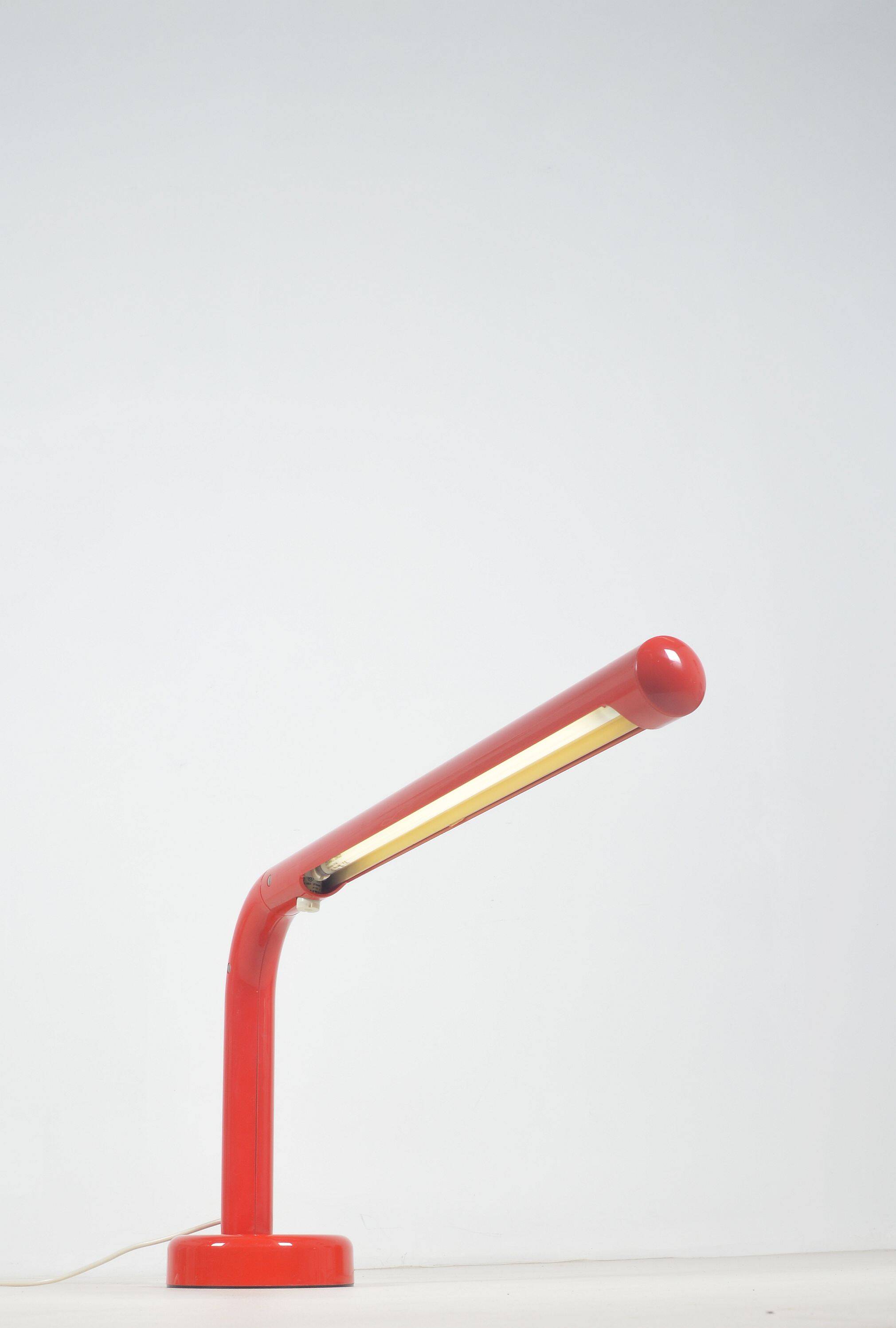Swedish Tube desk lamp designed by Anders Pehrson for Atelje Lyktan, '70