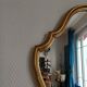 Miroir bois doré vintage