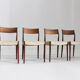 Chaises de salle à manger vintage des années 60 par Fristho, ensemble de 4