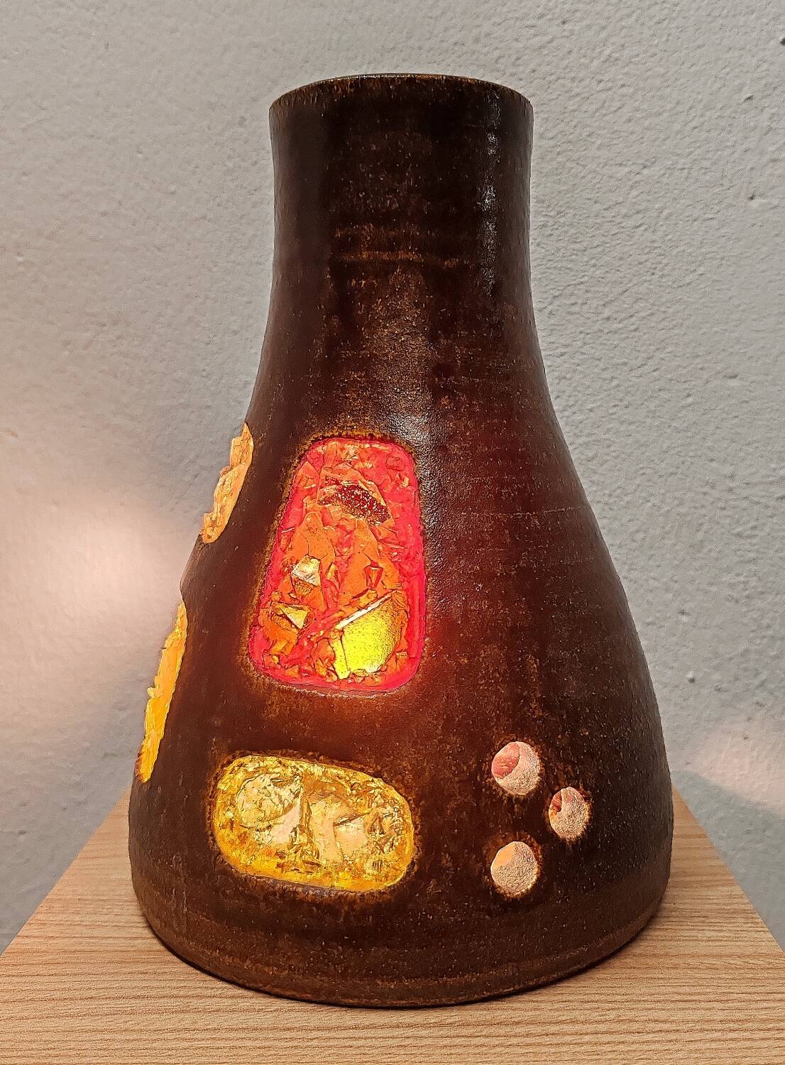 Accolay ceramic lamp by Georges Pelletier