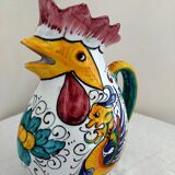 Animal pitcher rooster Sberma dervta decorated and numbered