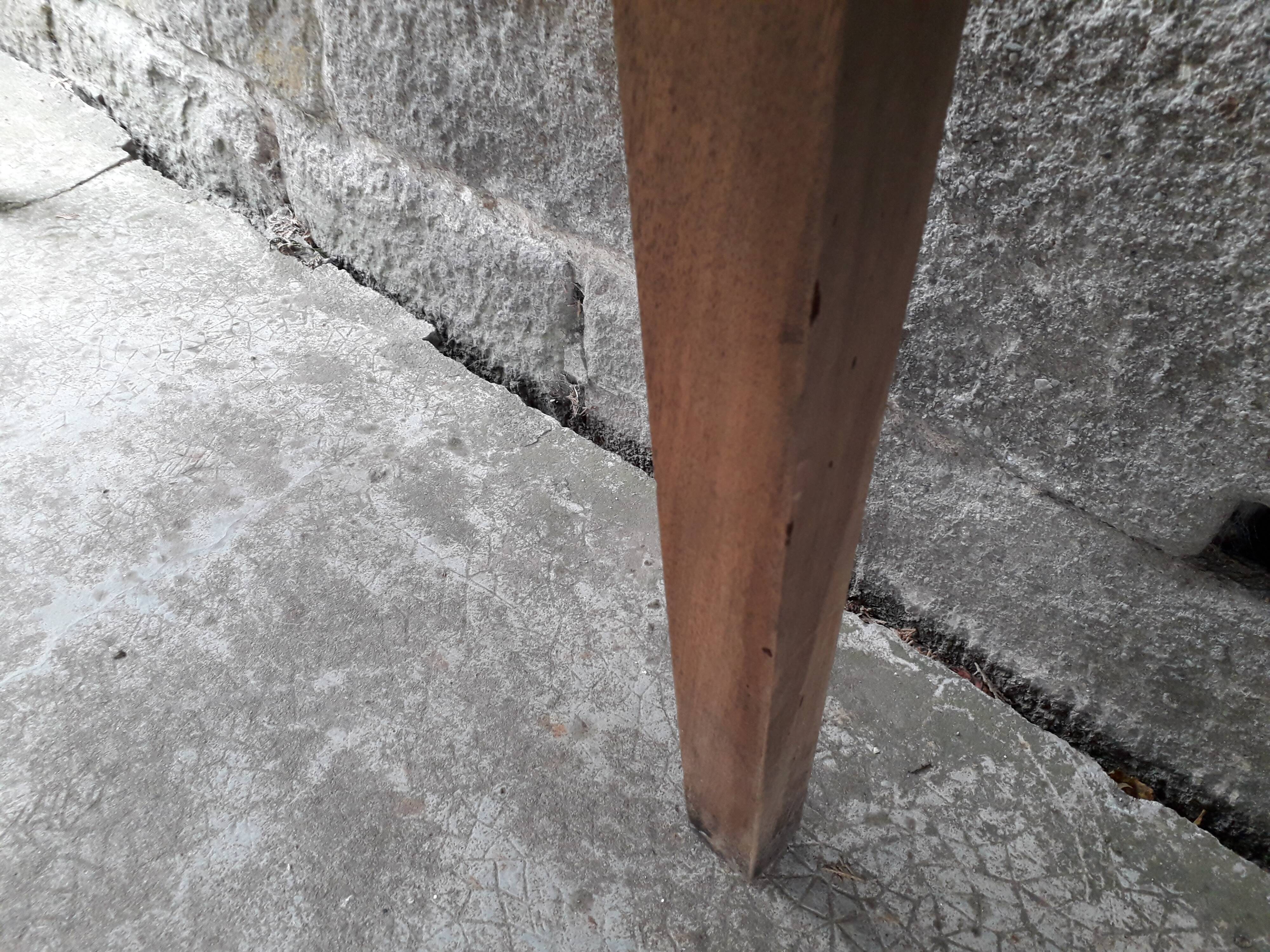 Rustic farmhouse table 115 cm