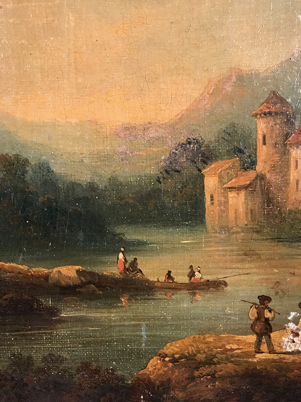Louis Nicolas Chainbaux, oil on canvas 19th century