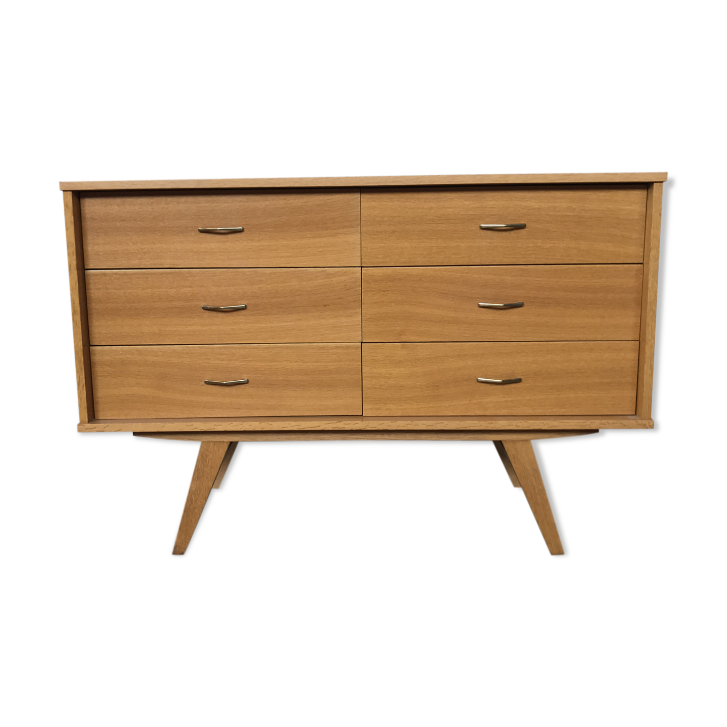 Chest of drawers 6 drawers vintage compass 1950 feet