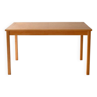 Vintage Scandinavian birch table by Skaraborgs
