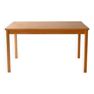 Vintage Scandinavian birch table by Skaraborgs