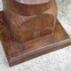 Oak church side table 83 cm