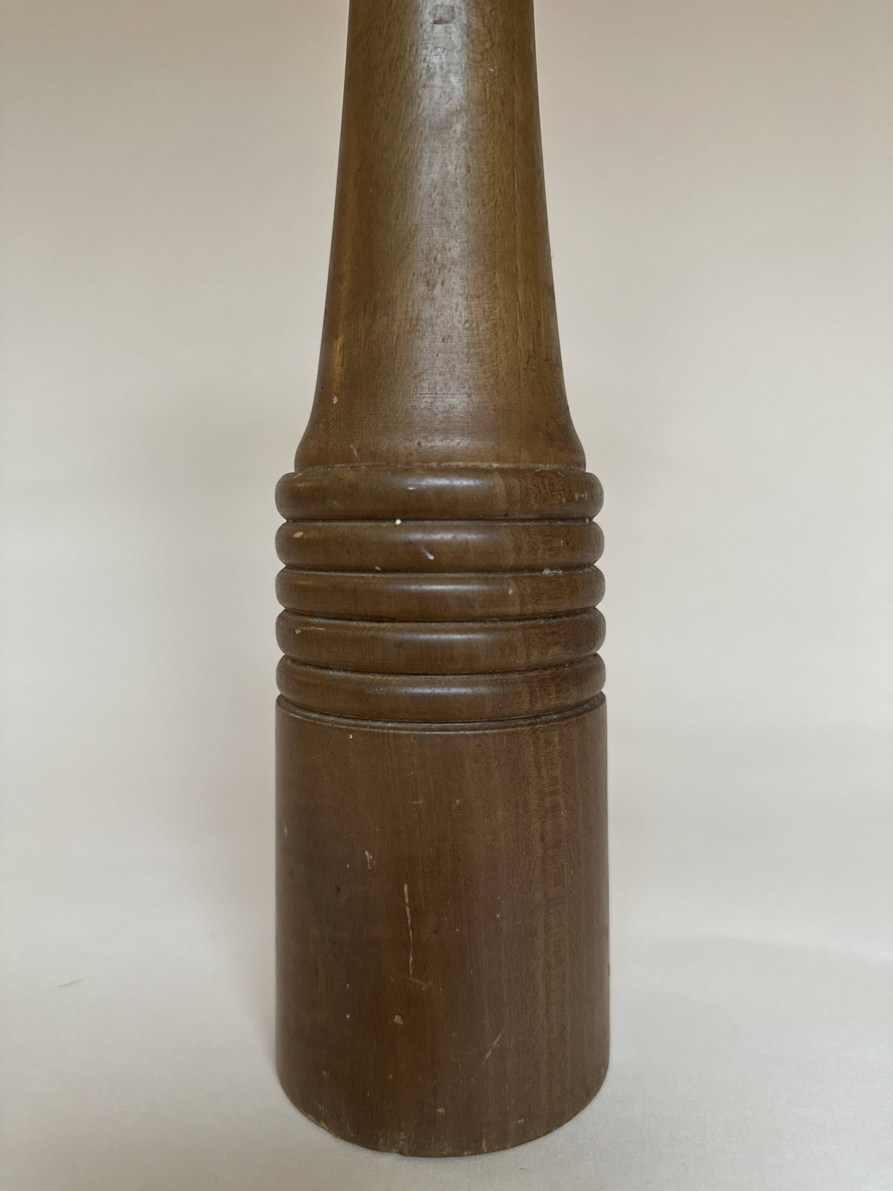 Large wooden pepper mill - 41cm