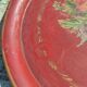Large plate in painted sheet metal Napoleon III