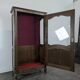 Petite vitrine Louis XV en chêne à une porte
