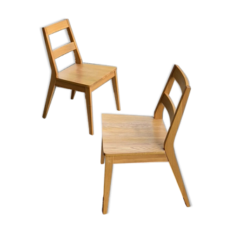 Oak chairs