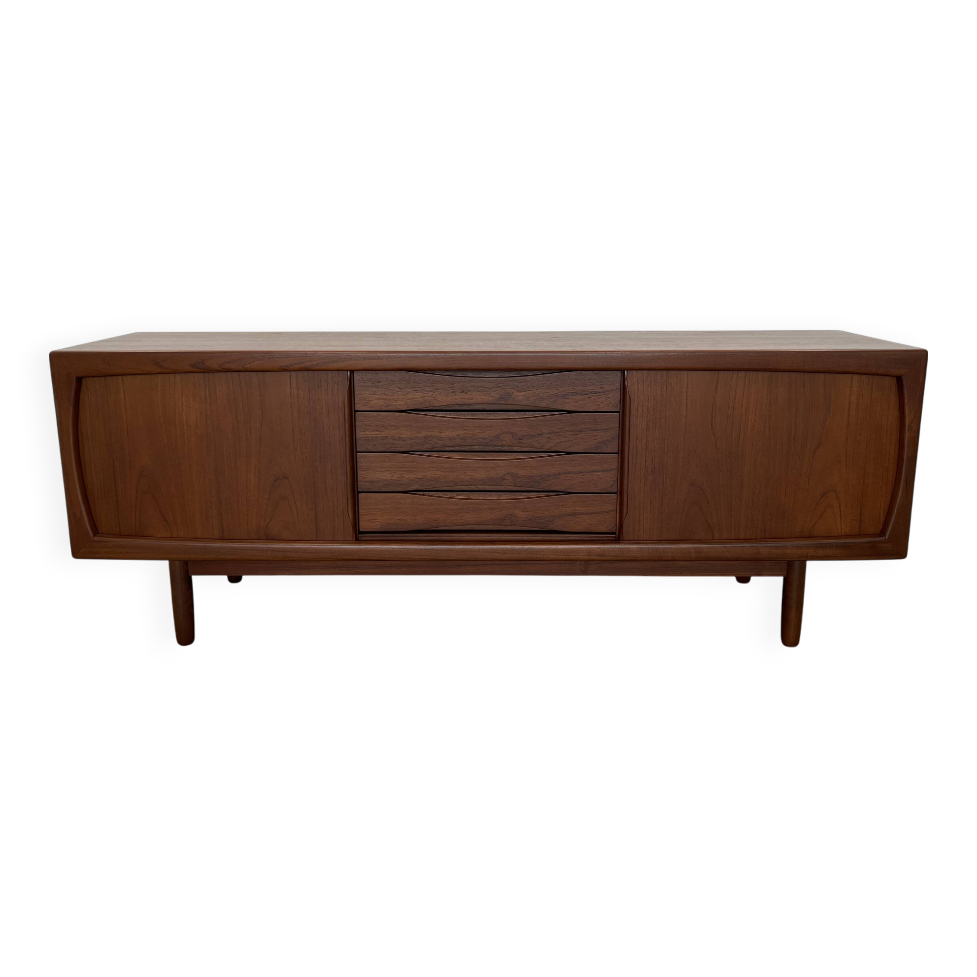 Mid-Century Teak Sideboard by Johannes Andersen for Uldum Mobelfabrik, 1960s