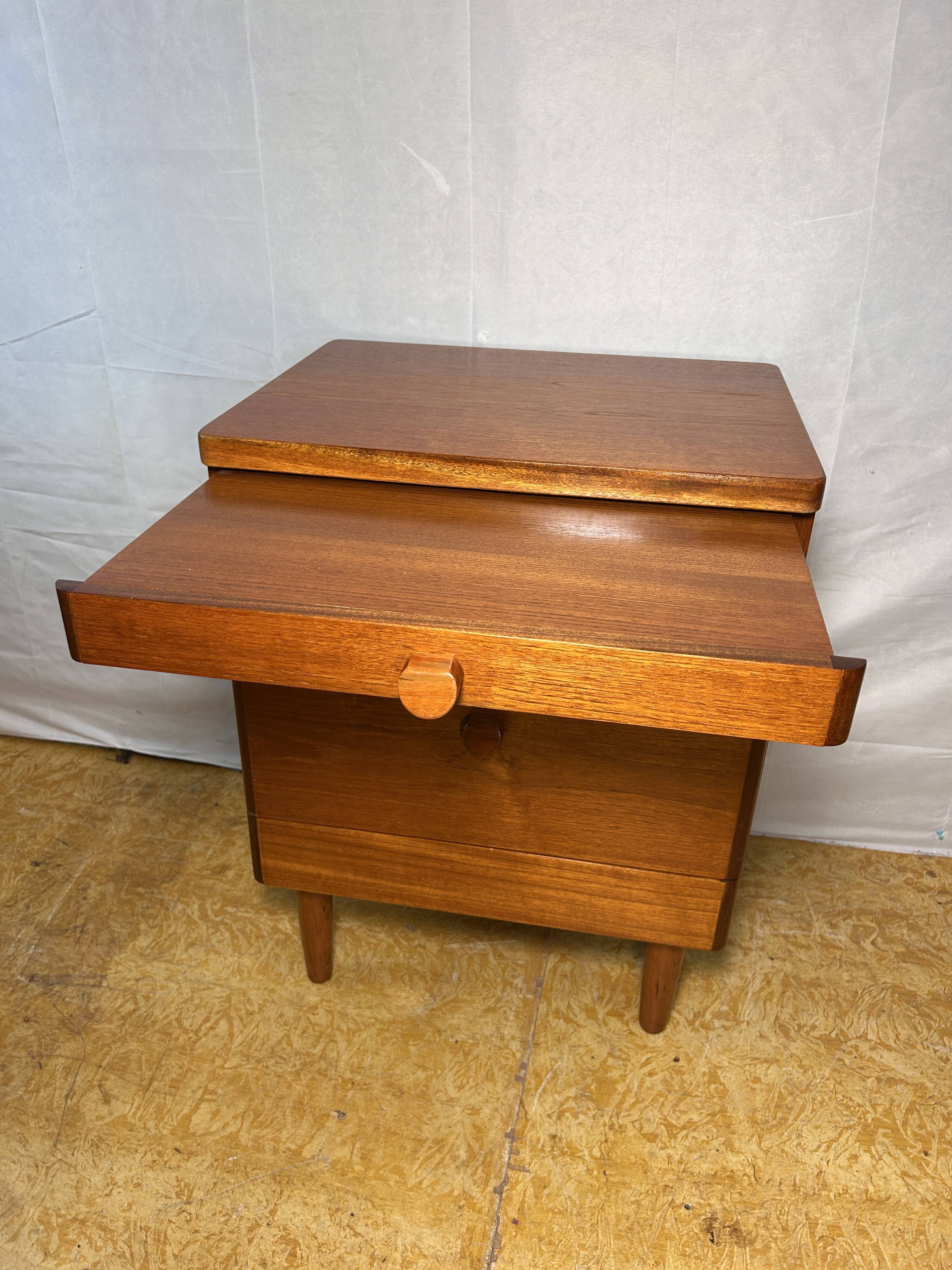 Mid-Century Retro Vintage Teak Small Cabinet by Stag – 1970 Versatile