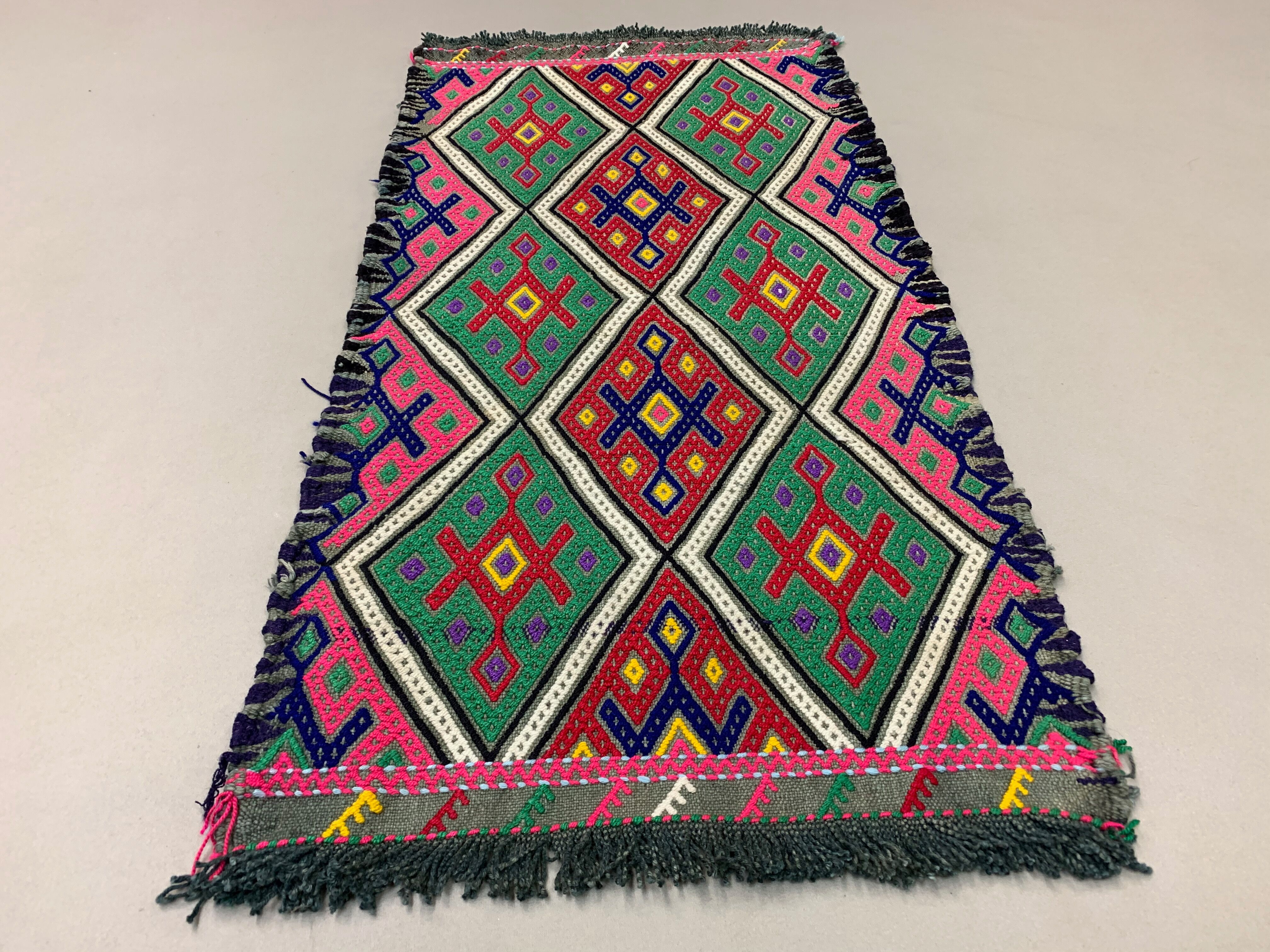 Vintage Turkish Kilim 83x42 cm