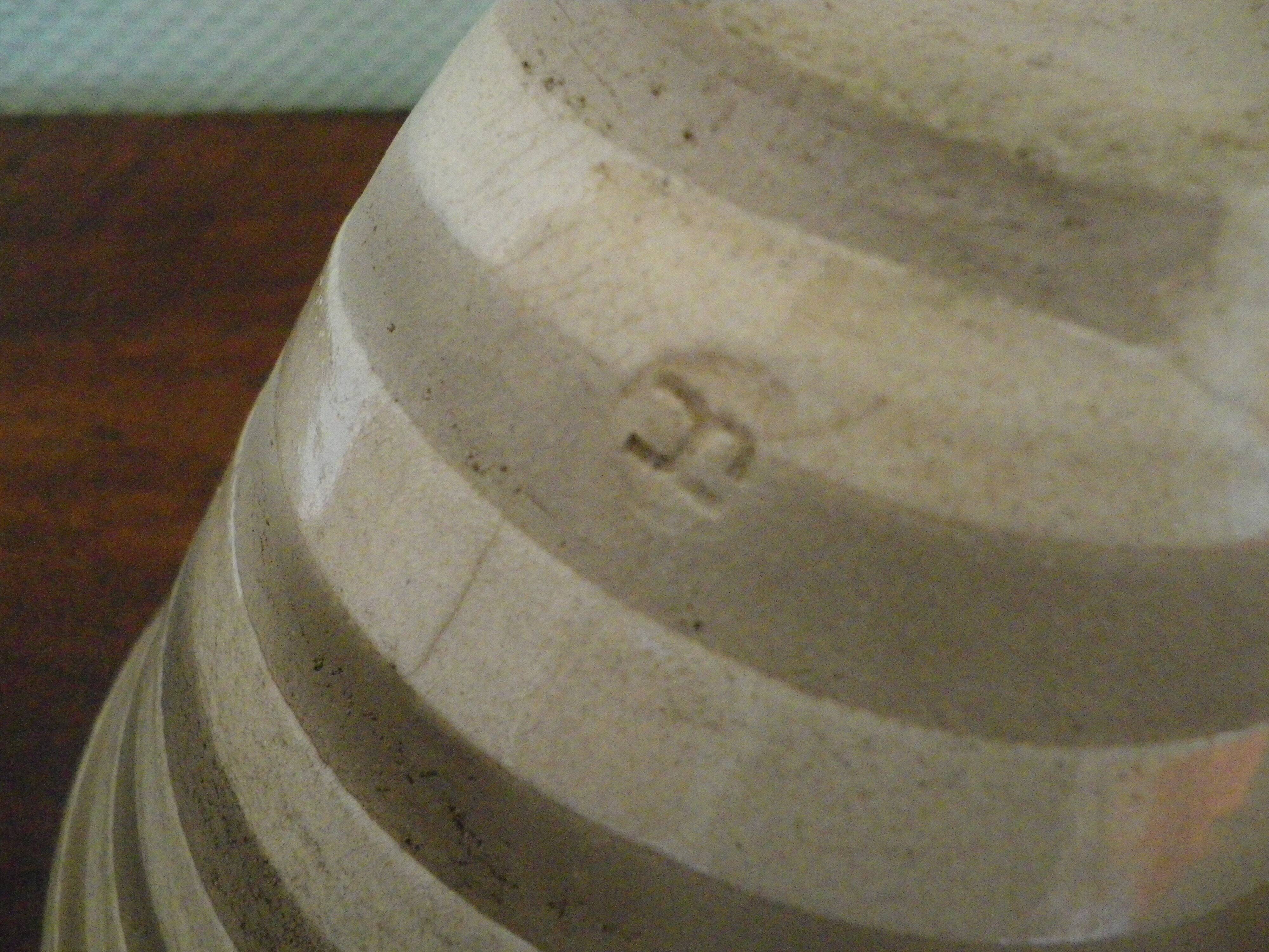 Artisanal pottery, plant holders, Raku