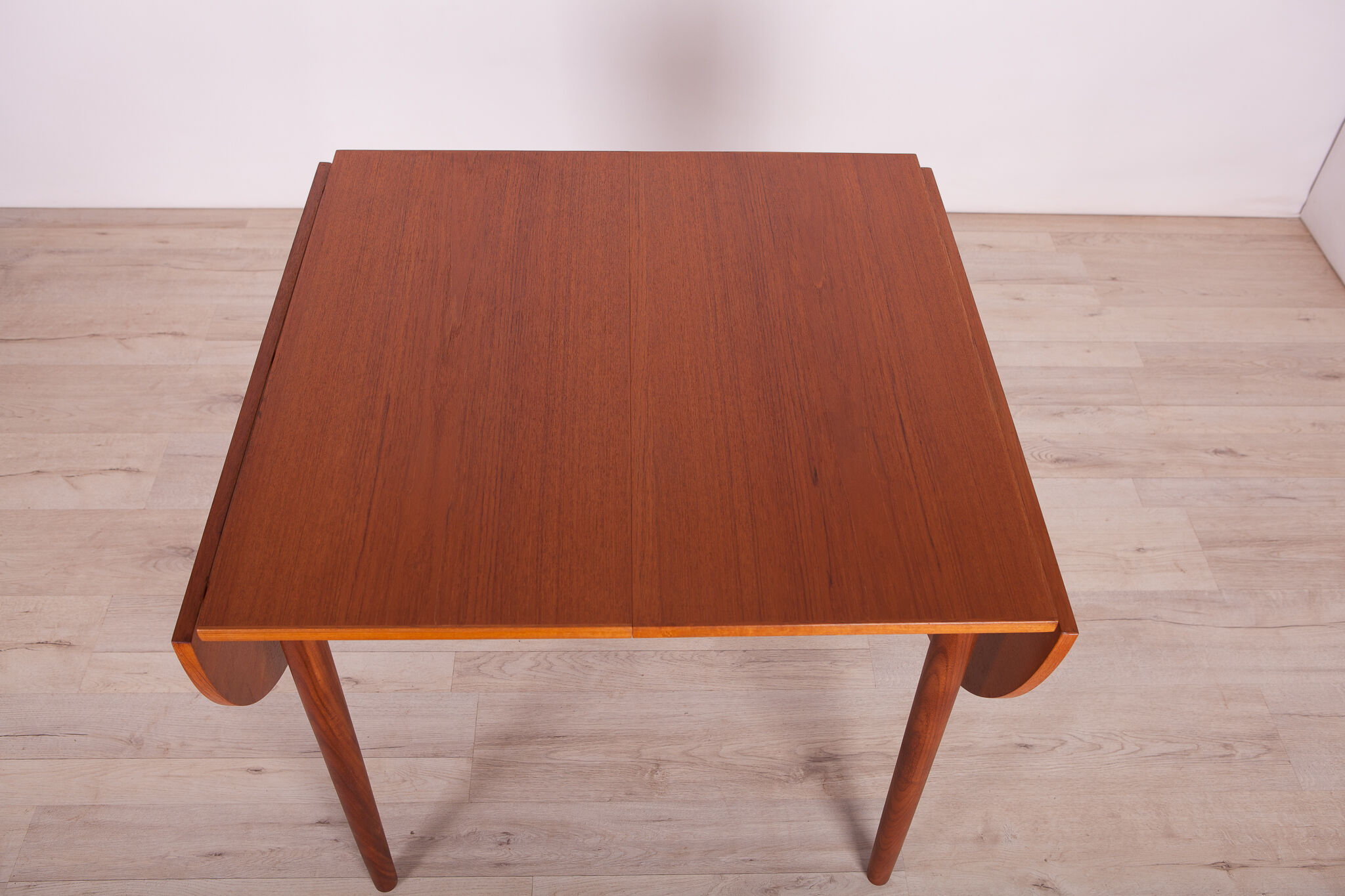 Danish Teak Extendable Dining Table, 1960s