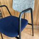 Stella armchair with metal frame