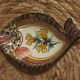 Henriot Quimper fish-shaped bowl
