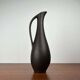 Mid-Century Modern Minimalist Wormser Terra-Sigillata Pottery Carafe Vase, Germany, 1960s
