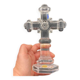 Lead Crystal Cross with rounded edges Made in Germany 🌟
