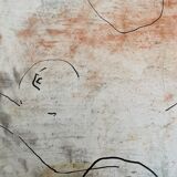 Painting portrait expressionist twentieth