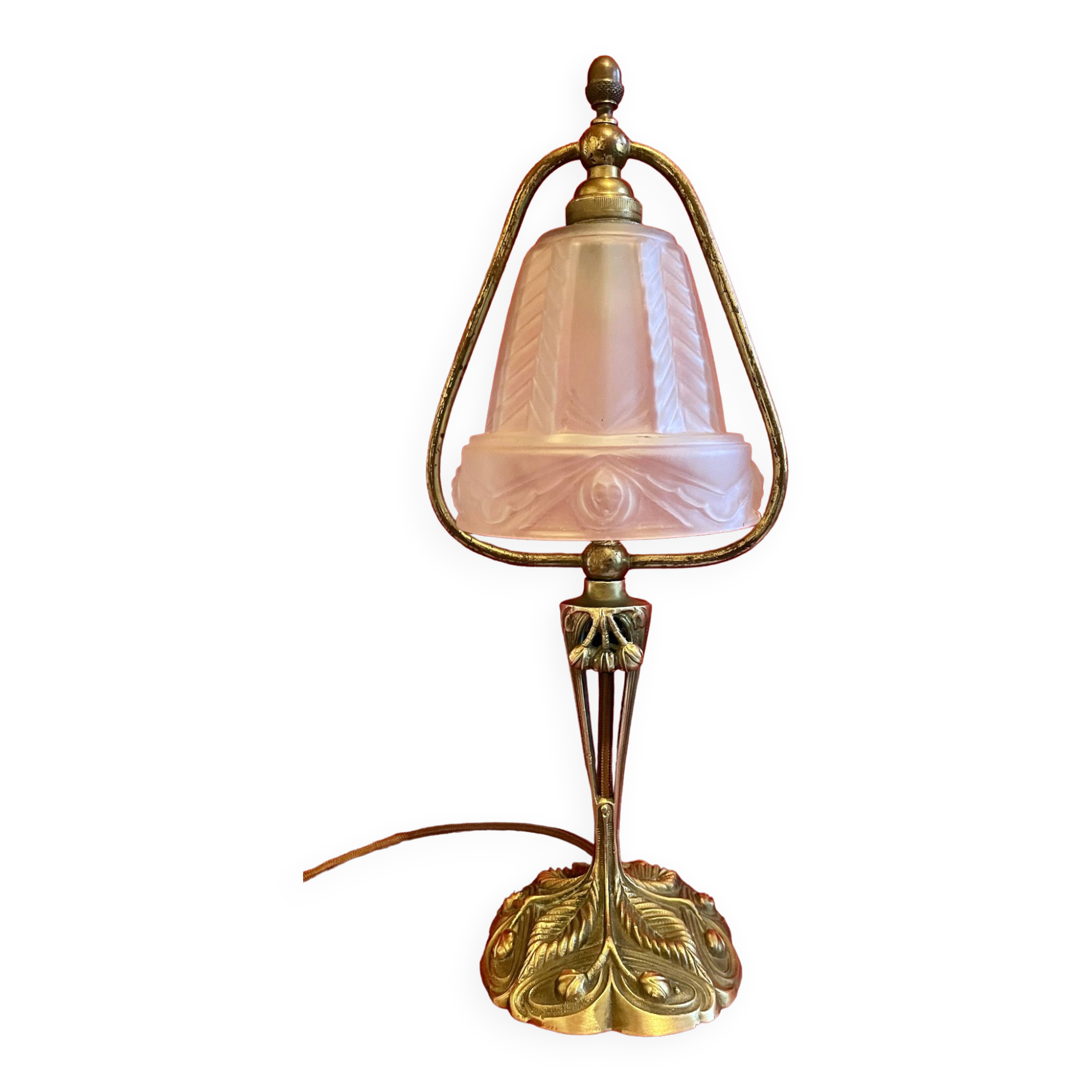 Art Deco Lamp "G. Leleu" 1930