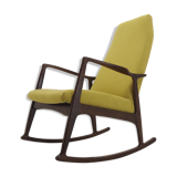 1960s Stylish Beech Rocking Chair,Czechoslovakia