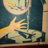 Educational poster 60s