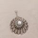 Silver-plated sprinkling spoon