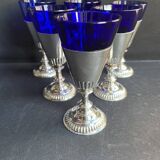 Box of 6 overlay liqueur glasses - Bristol