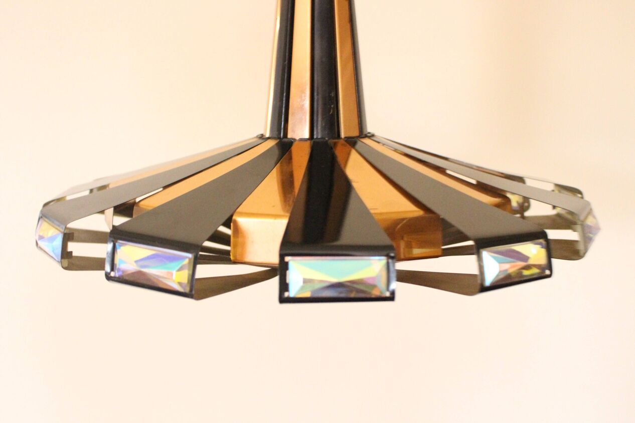 Pendant Lamp By Werner Schou For Coronell Elektro, Denmark Pendant Lamp By Werner Schou For Coronell Elektro, Denmark