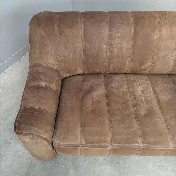 Vintage De Sede DS44 2 seat sofa, 1970s
