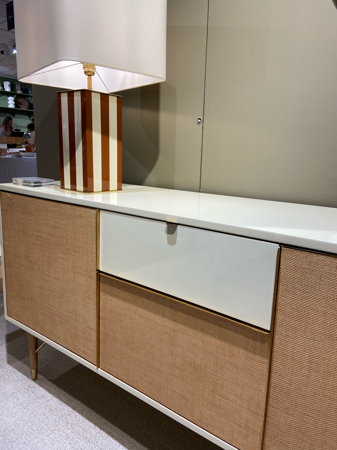 Enfilade capri ivoire red edition