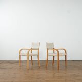 Set of 8 Risiedo dining chairs by Luca Meda for Molteni