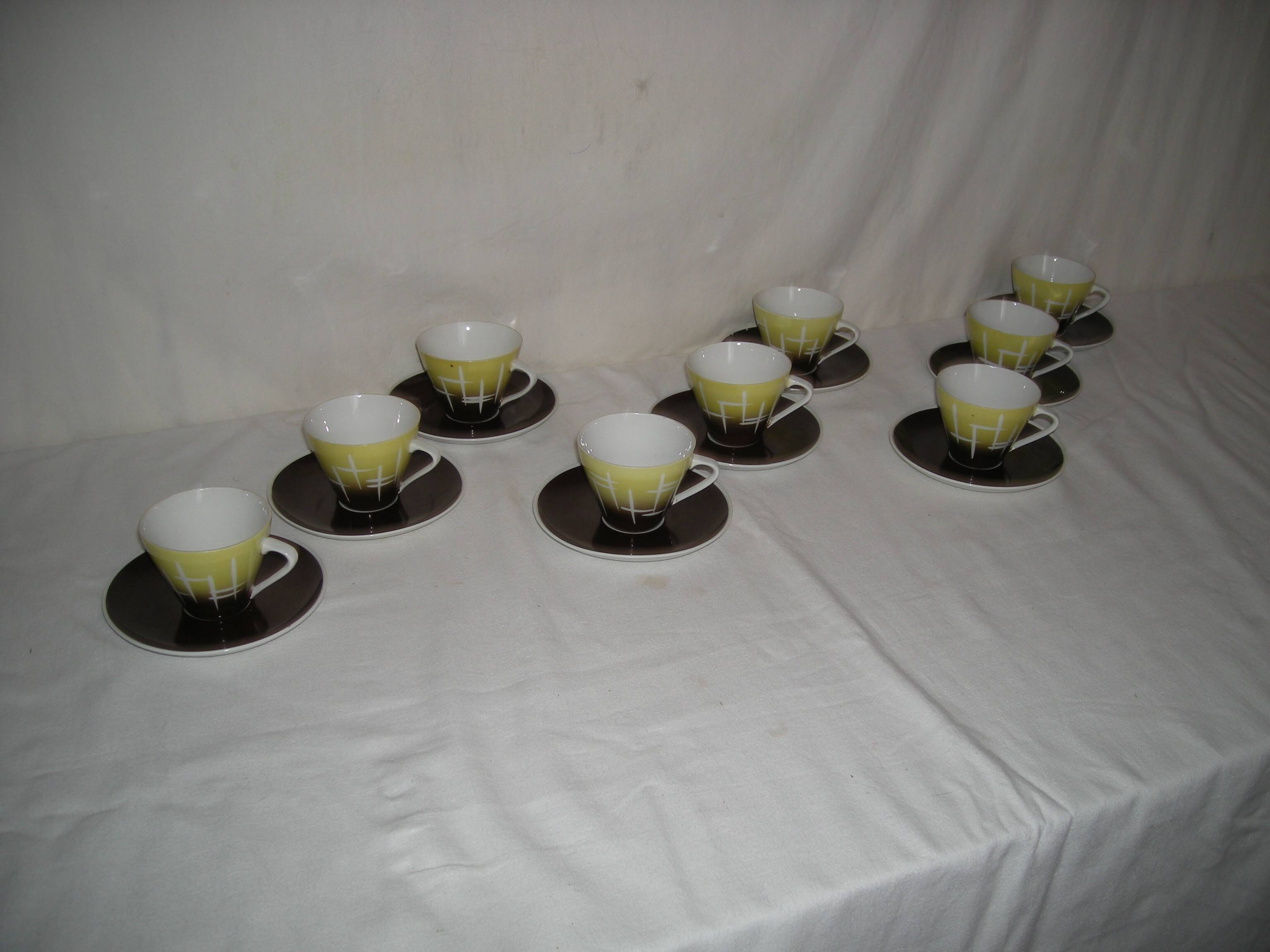 Porcelain coffee service from the 1950s