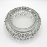 SKLO UNION pocket emptier • Hermanova hut glassworks • Design Frantisek Vizner • 1965 • Pressed glass