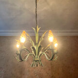 Vintage ear of wheat chandelier