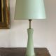 Lampe de table vintage moderne en verre de Murano vert, style Barovier & Toso  Italie, 1940