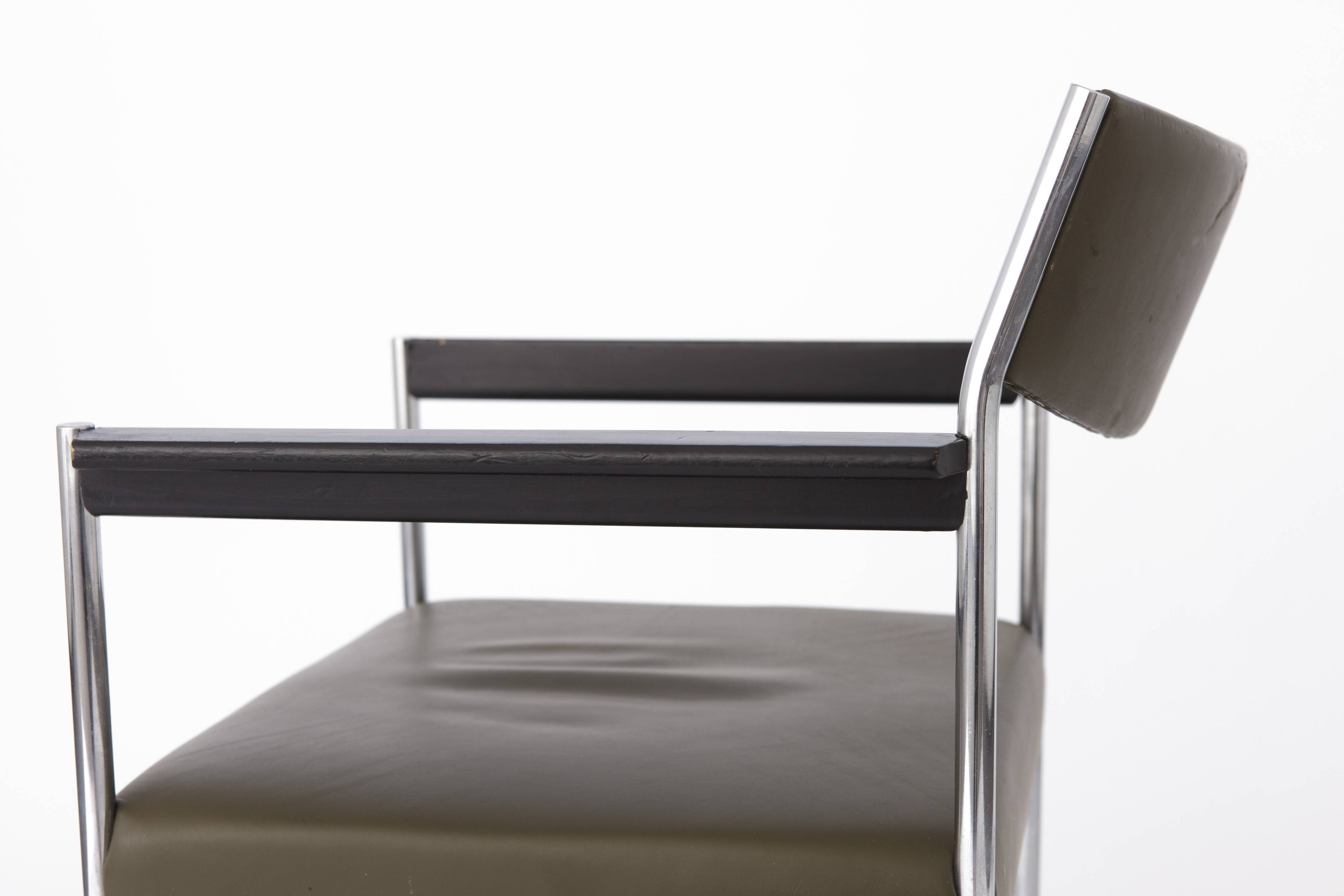 Vintage Armchair by Edlef Bandixen for Kusch & Co, 1970s, Germany