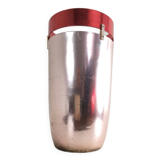 Porte-Parapluies Rose en Aluminium par Ettore Sottsass pour Rinnovel, 1955