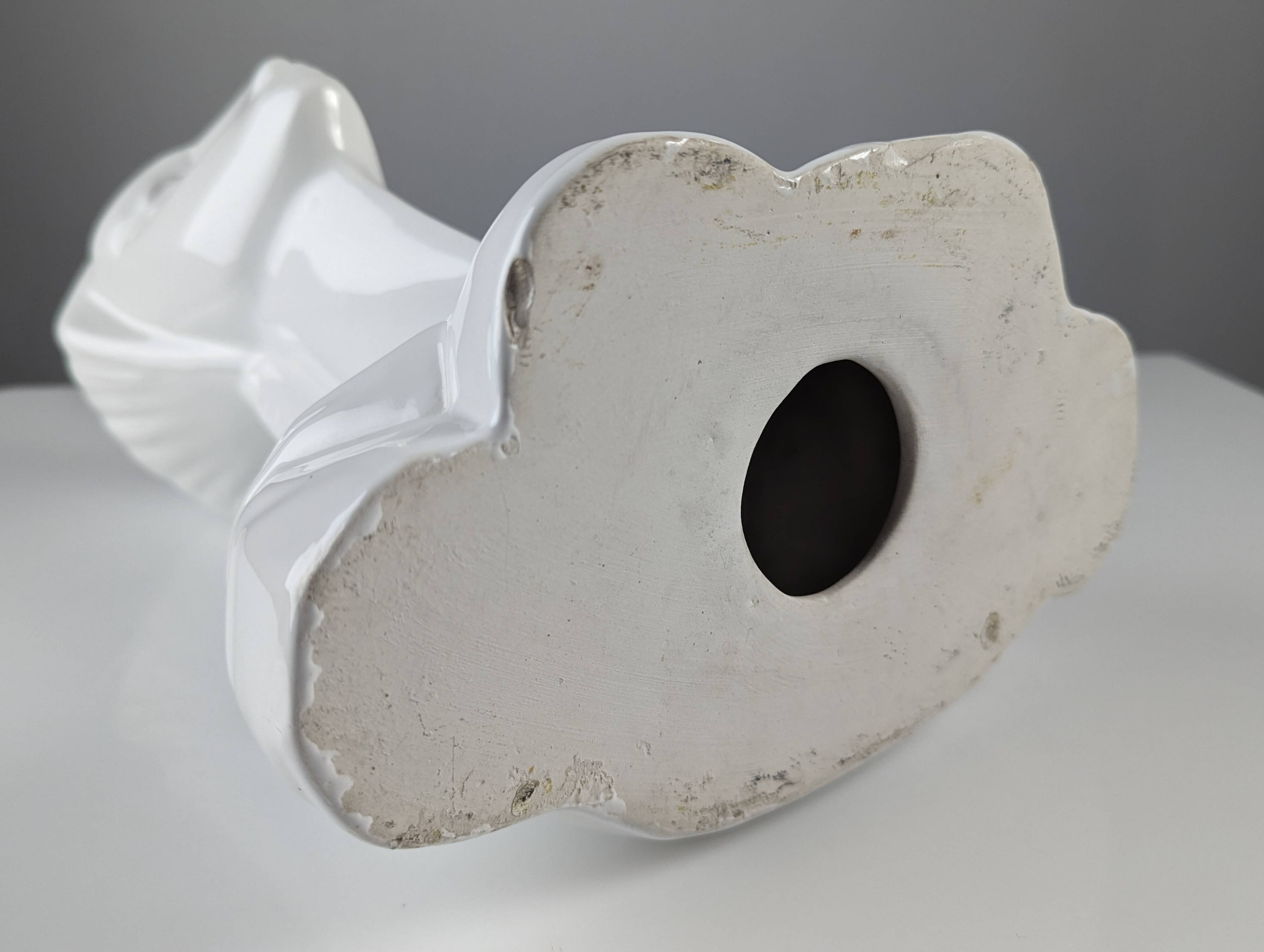 Art Deco Style Ceramic Woman Bust