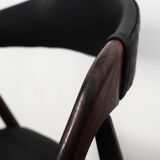 Ensemble de quatre chaises en palissandre, design danois, années 1970, designer: Kai Kristiansen