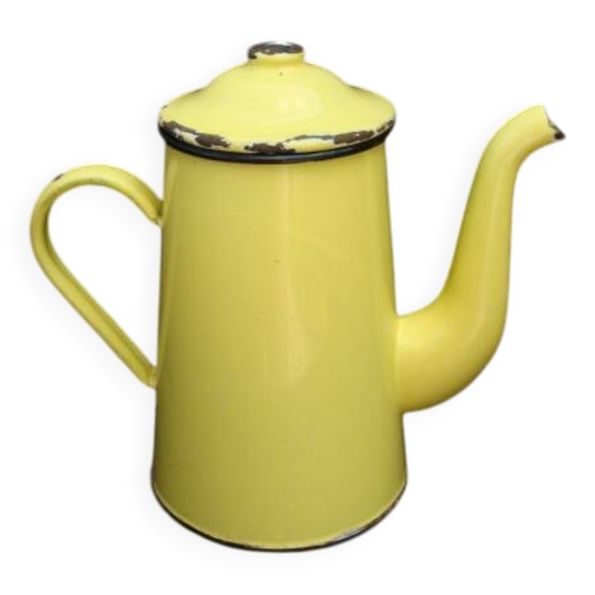 Cafetière émaillée ancienne