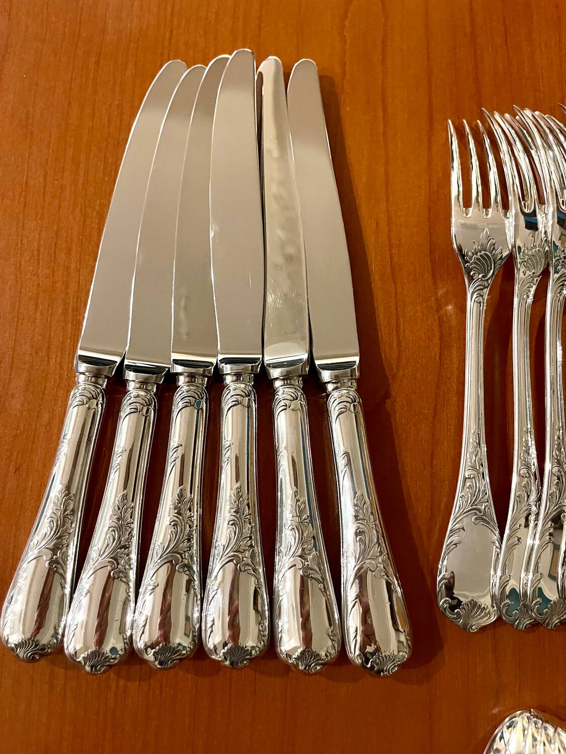 Christofle Marly 6-person cutlery set 24 pieces excellent condition